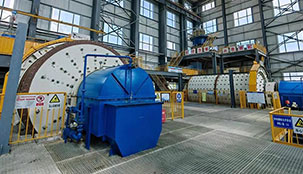 BBN intelligent ball mill on site