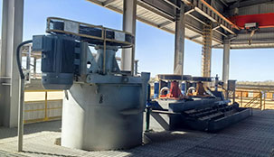 A 500 t/d gold ore processing project at a gold mine in Zimbabwe