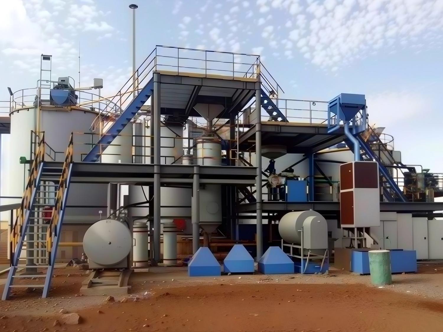 High temperature and high pressure desorption electrolysis equipment