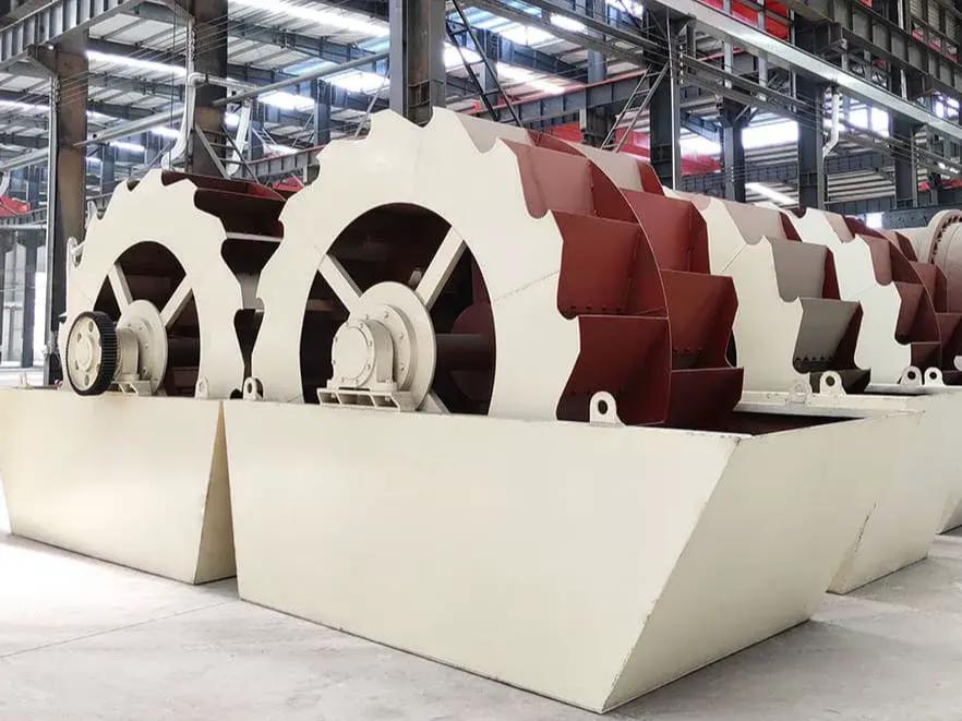 What exactly does a sand washing machine do?