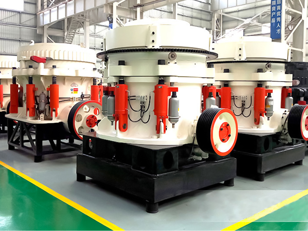 High efficiency hydraulic cone crusher