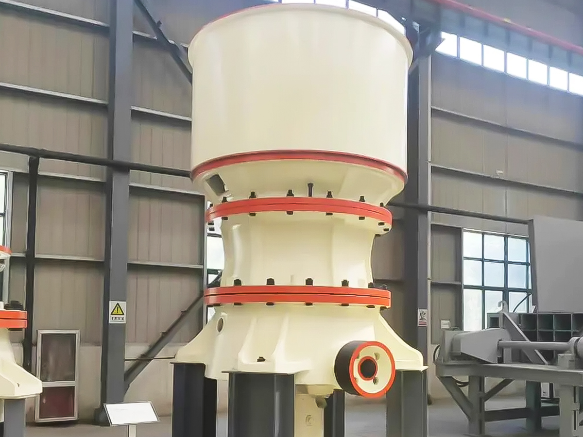 Single cylinder hydraulic cone crusher