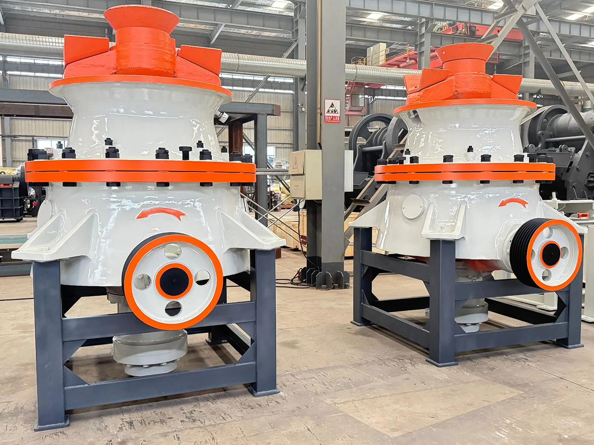 Single cylinder hydraulic cone crush er