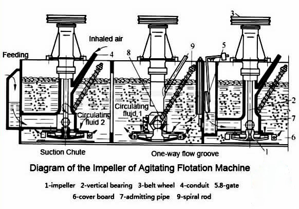 SF series flotation machine