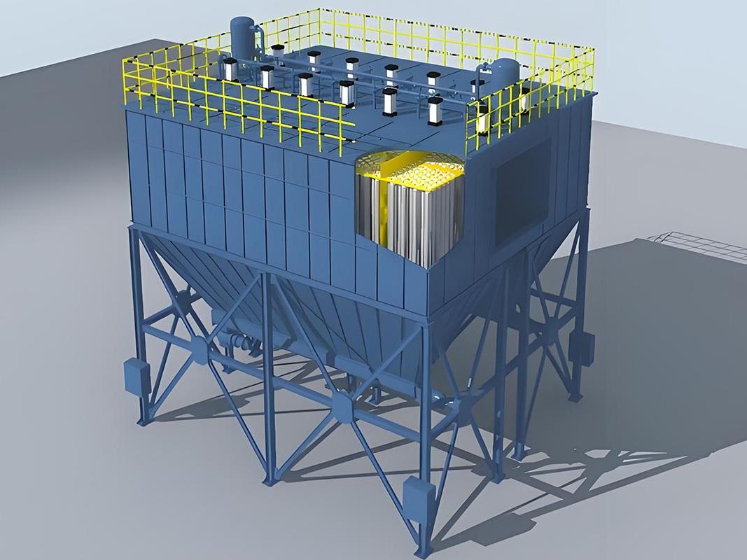 Pulse jet bag dust collector