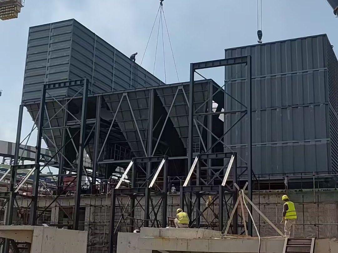 Pulse jet bag dust collector