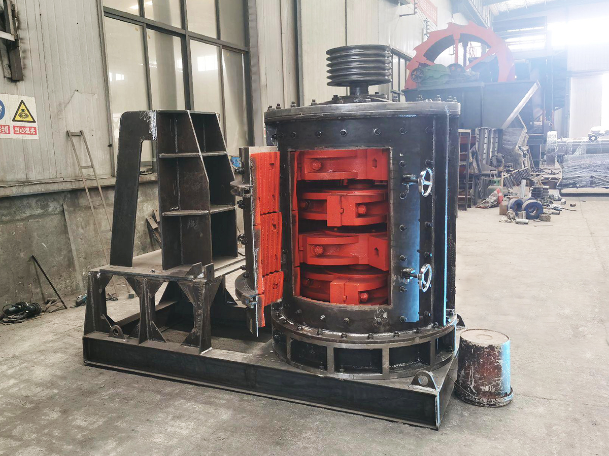 Vertical shaft sand making machine