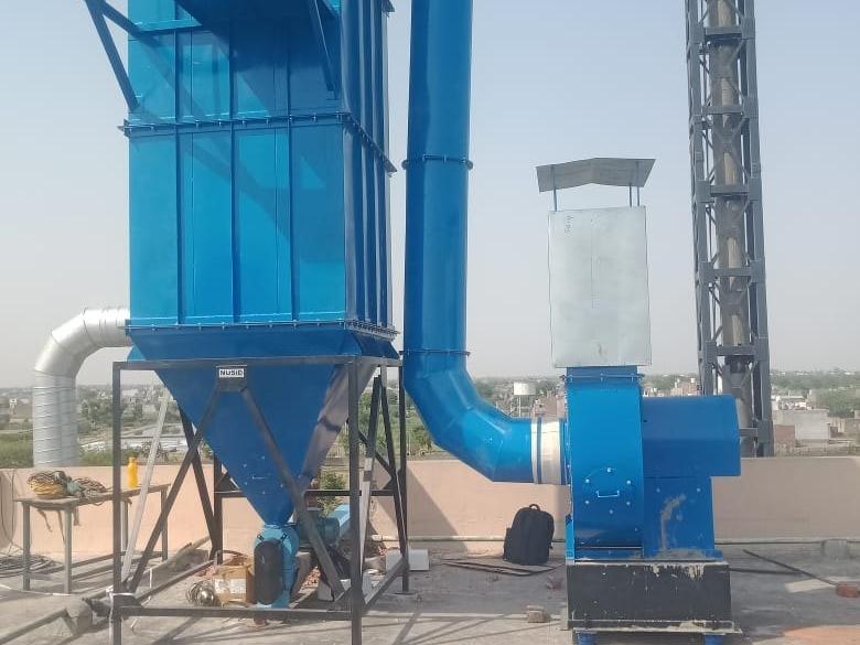 Pulse jet bag dust collector
