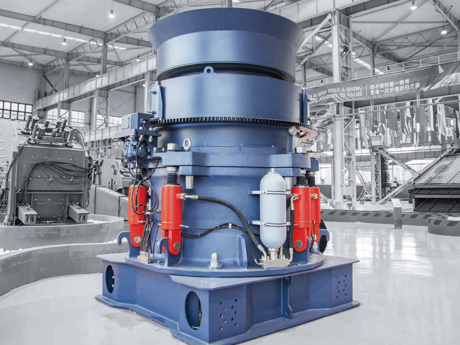 Series Multiple Cylinder Hydraulic Cone Crusher